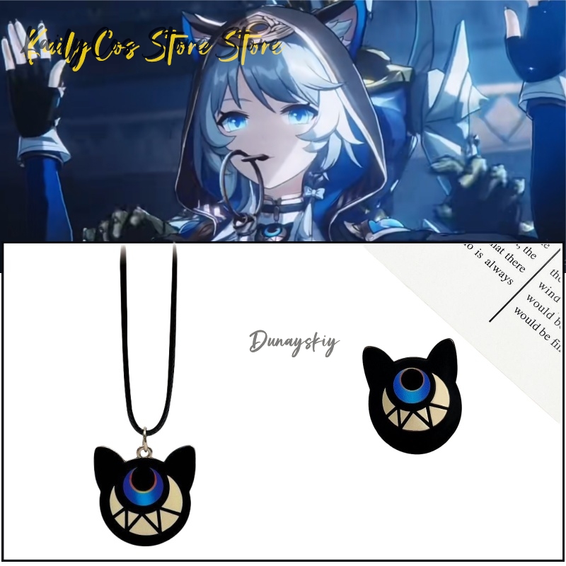 Anime Pendant Necklace - Cipher Cifera Cosplay Halskette Legierung Seil