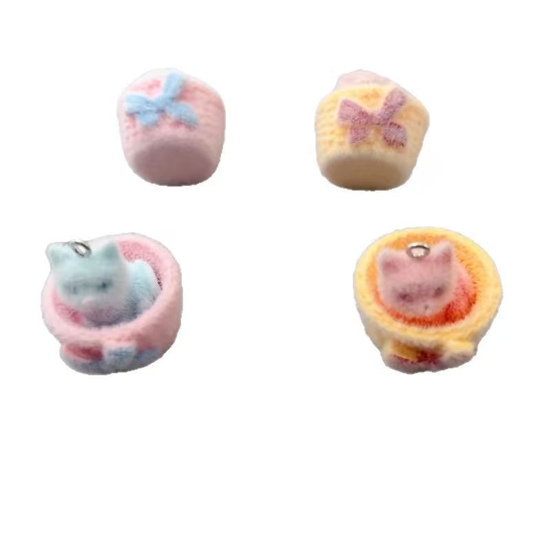4 Stück 3D-Plüsch-Katzenanhäng – Earrings Bewertung und Preis