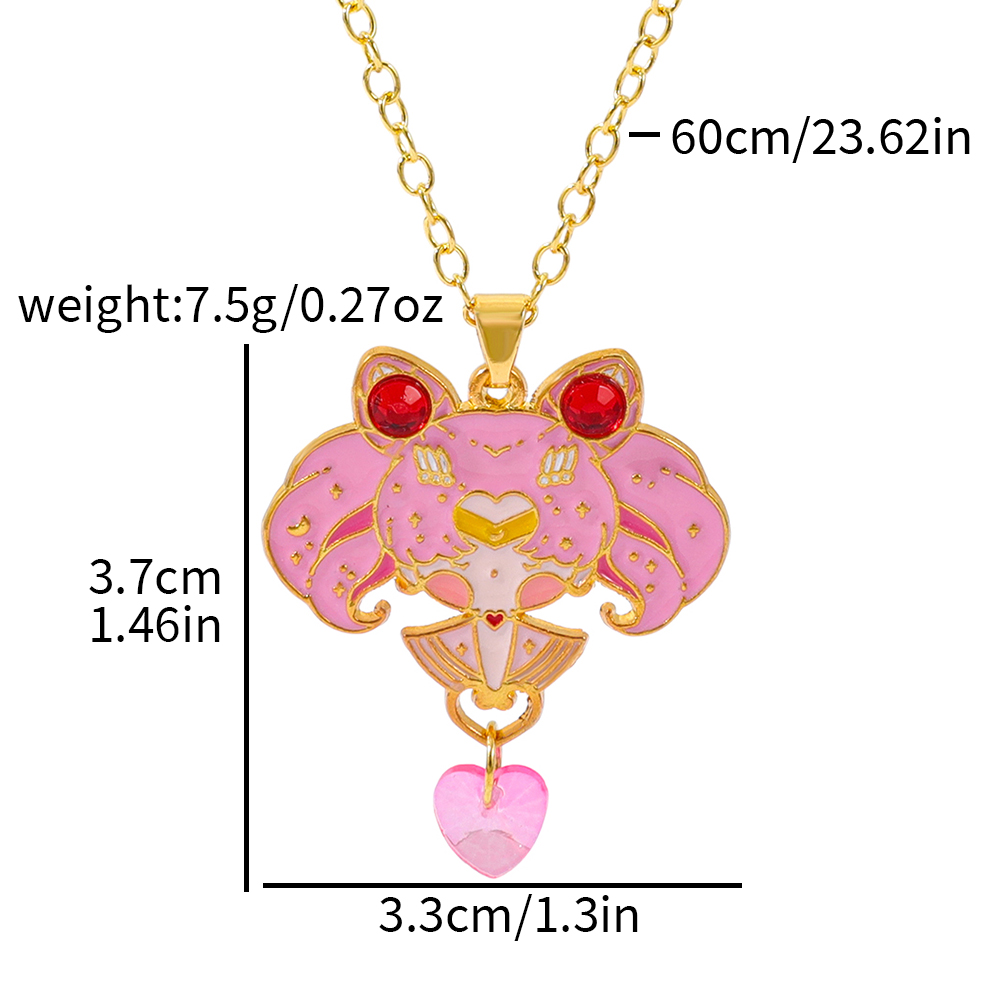 Anime Sailor Moon Tsukino Usag – Anime Pendant Necklace Bewertung und Preis