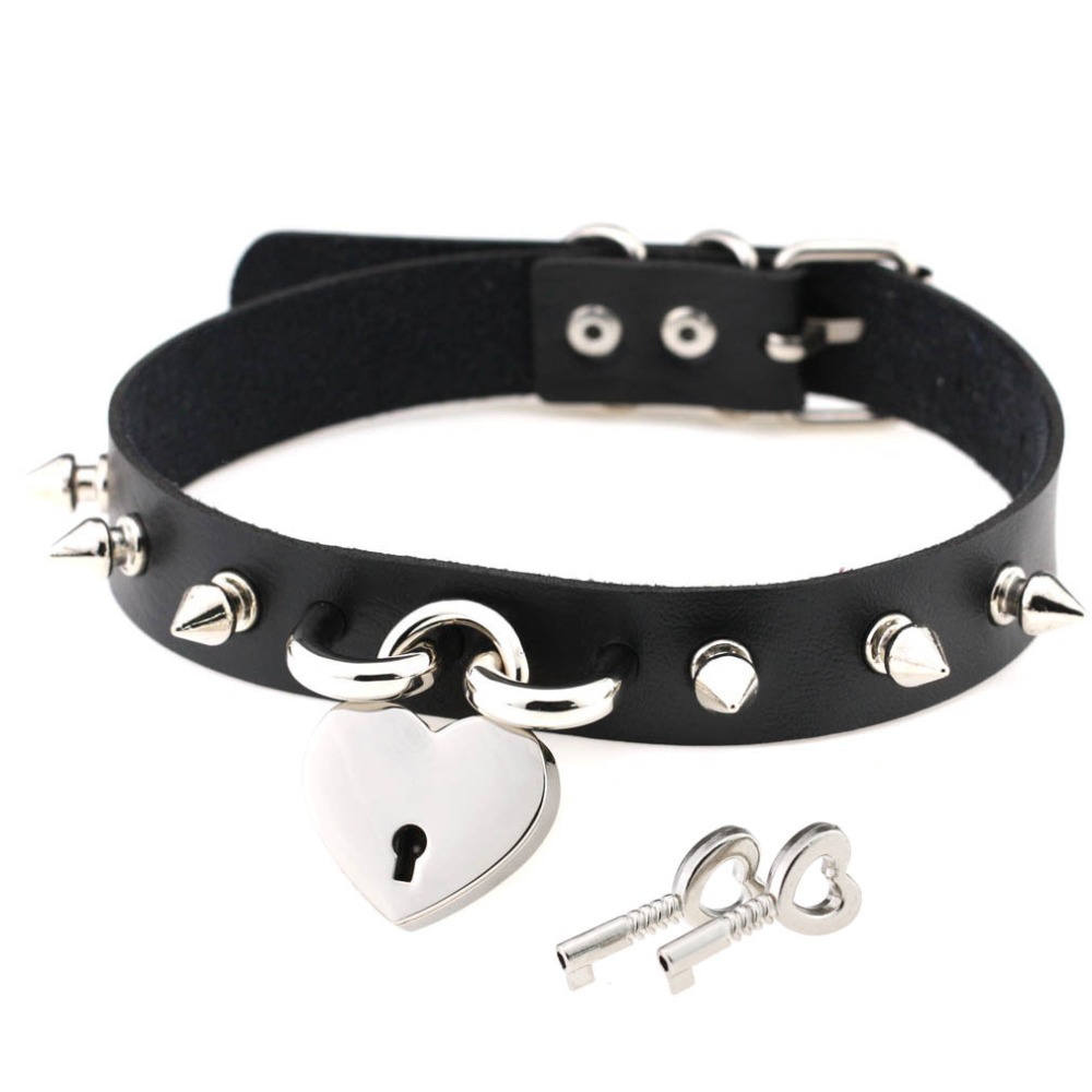 Punk Spike Choker Halsketten f – Goth Punk Spike Choker Bewertung und Preis
