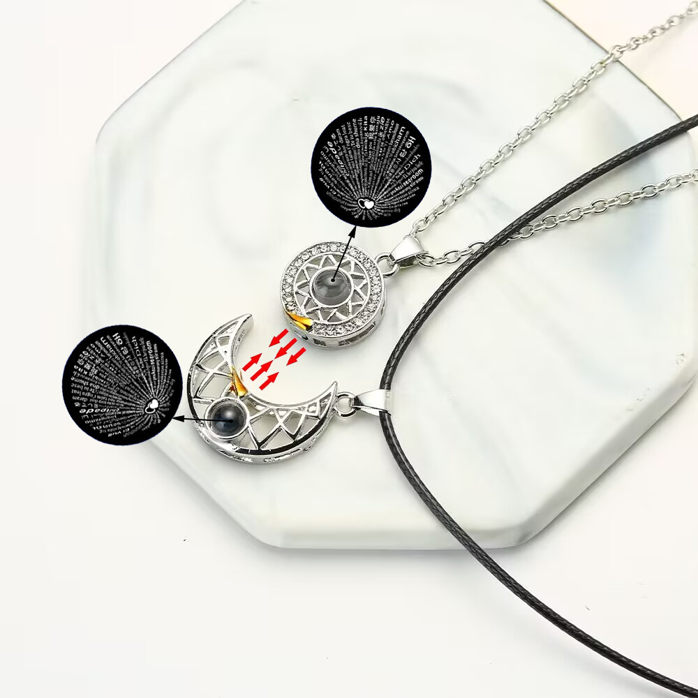 Mode Paar Passende Halskette S – Magnetic Couple Matching Necklaces Bewertung und Preis