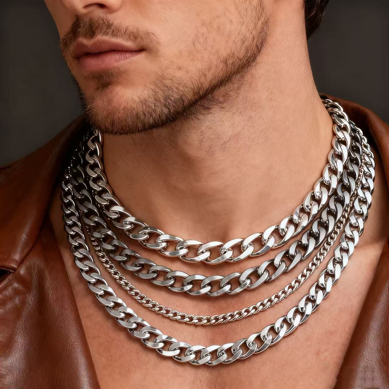 HNSP 3-12MM Edelstahl Kubanisc – Cuban Link Chain 12Mm Bewertung und Preis