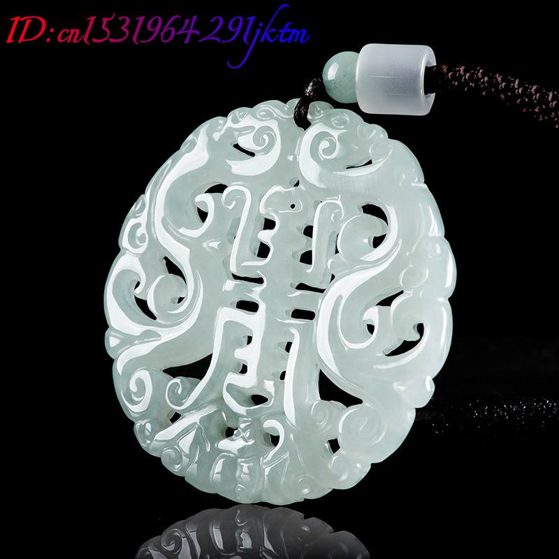 Burmesische Jadeit-Drachen-Anh – Necklaces Bewertung und Preis