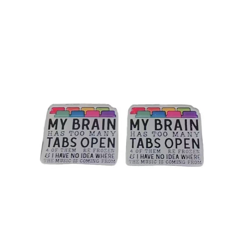 10 Stück farbige Buchstaben-Oh – Earrings Bewertung und Preis