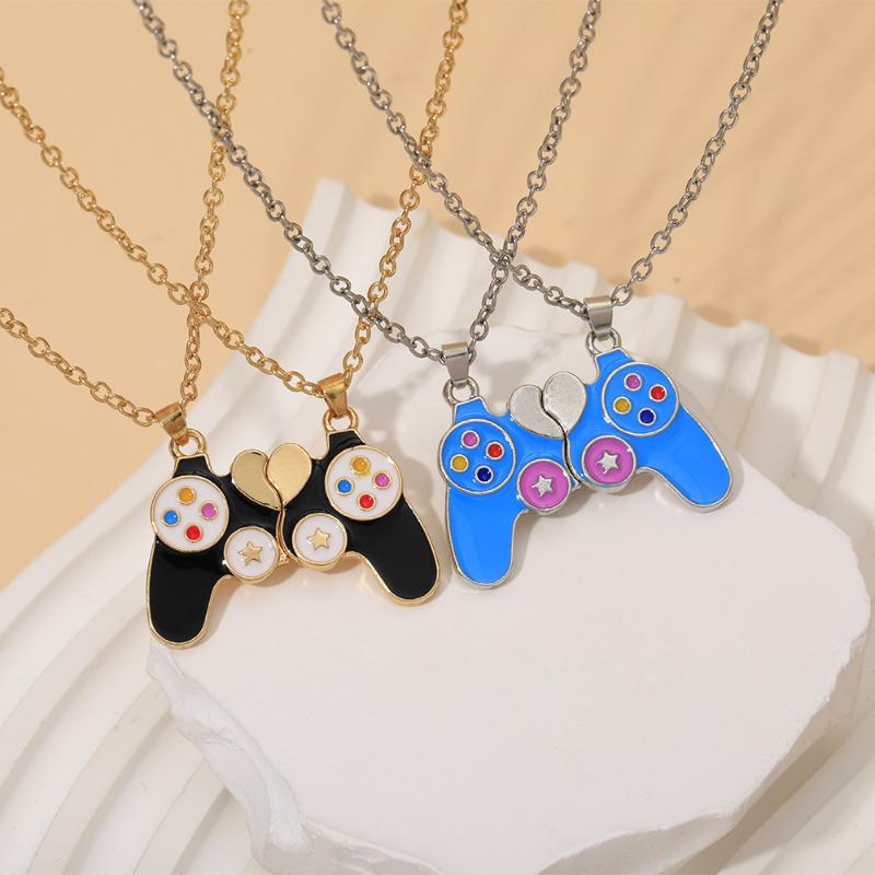 Paar-Magnet-Game-Controller-Ha – Magnetic Couple Matching Necklaces Bewertung und Preis