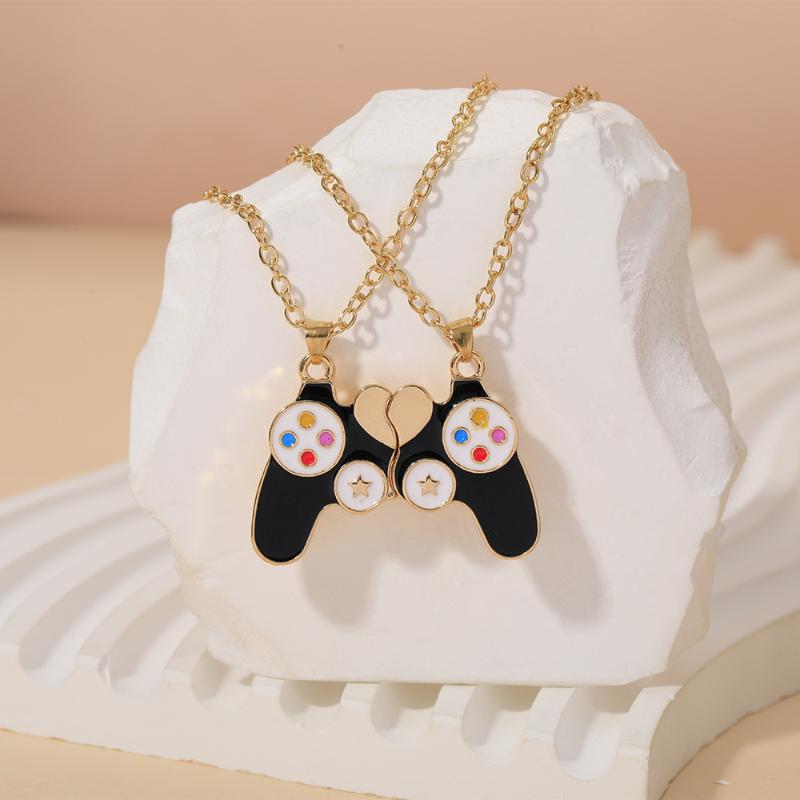 Paar-Magnet-Game-Controller-Ha – Magnetic Couple Matching Necklaces Bewertung und Preis