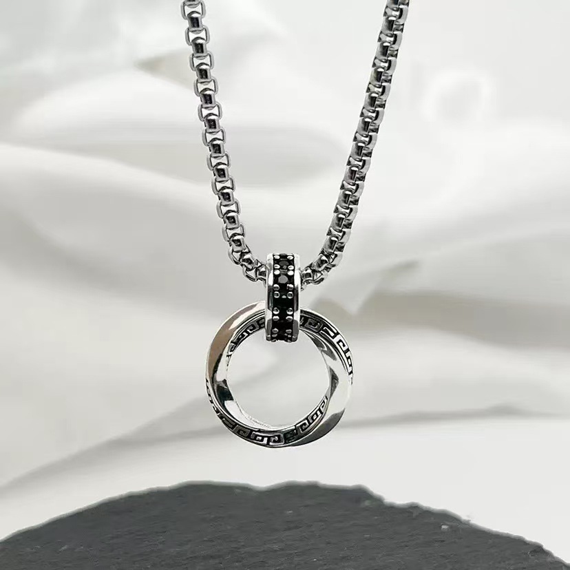 925 Sterling Silber Halskette  – 925 Sterling Silver Chain Necklace Men Bewertung und Preis