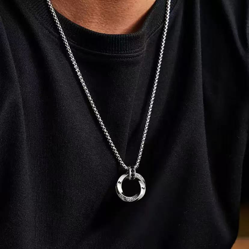 925 Sterling Silber Halskette  – 925 Sterling Silver Chain Necklace Men Bewertung und Preis