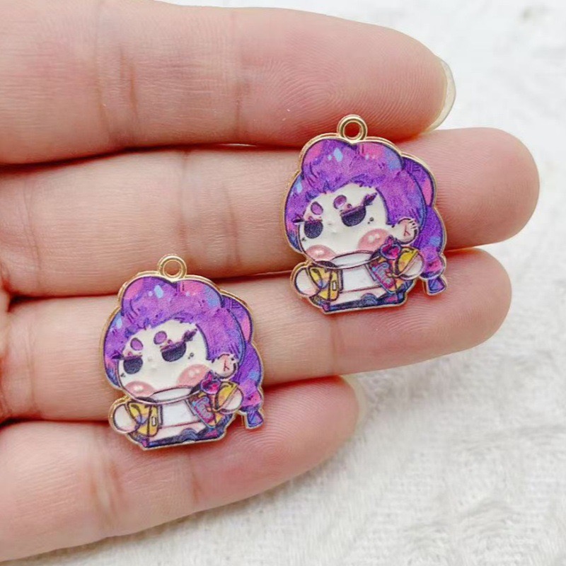 10 Stück Cartoon-Anime-Anhänge – Earrings Bewertung und Preis