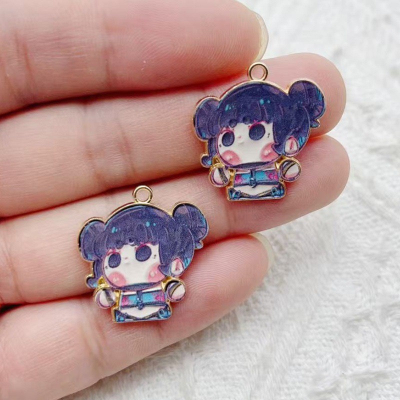 10 Stück Cartoon-Anime-Anhänge – Earrings Bewertung und Preis