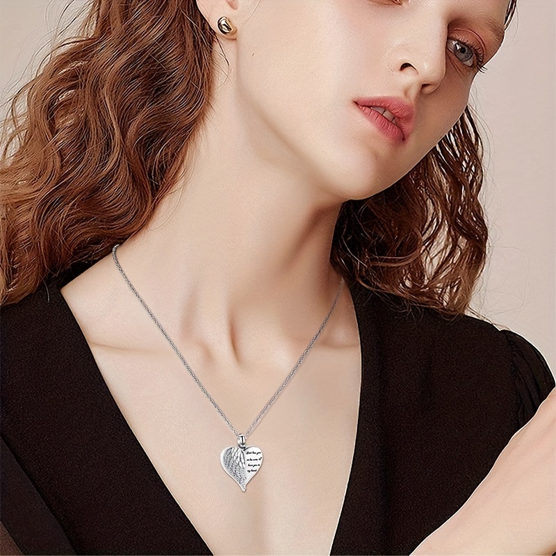 Liebe Herz Urne Halskette für  – Heart Locket Necklace Photo Bewertung und Preis