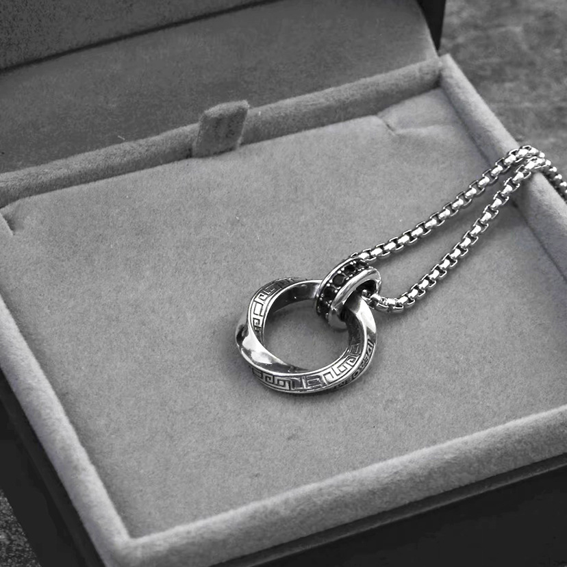 Neue Halskette aus 925er-Sterl – 925 Sterling Silver Chain Necklace Men Bewertung und Preis