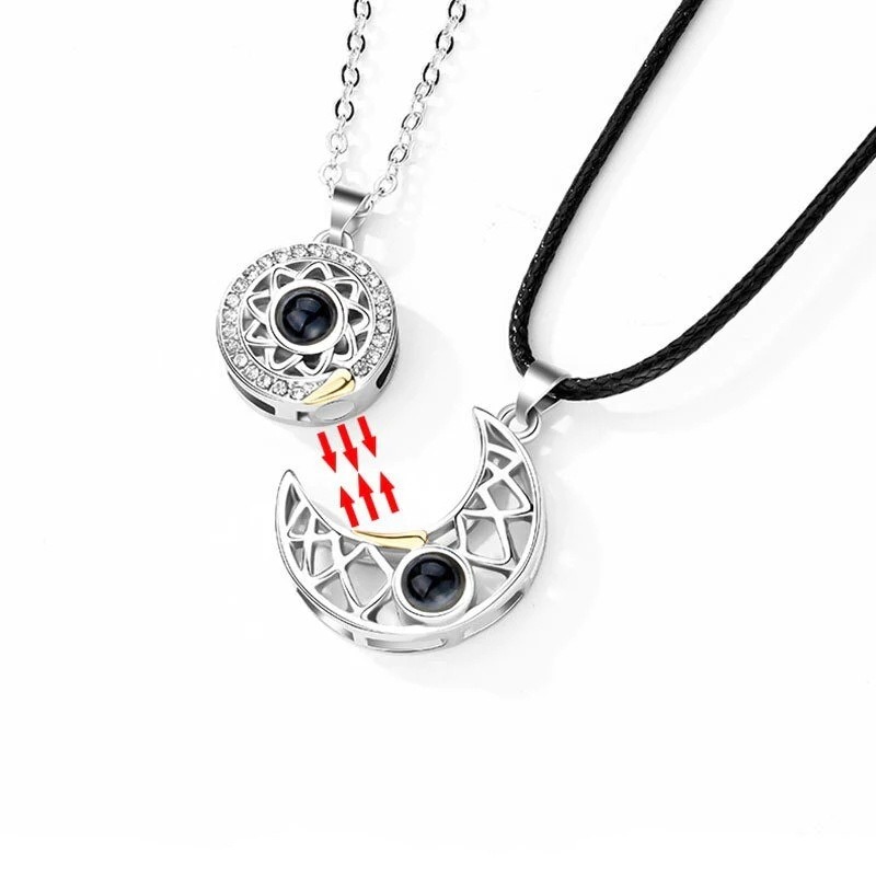 1 Paar magnetische Paar-passen – Magnetic Couple Matching Necklaces Bewertung und Preis
