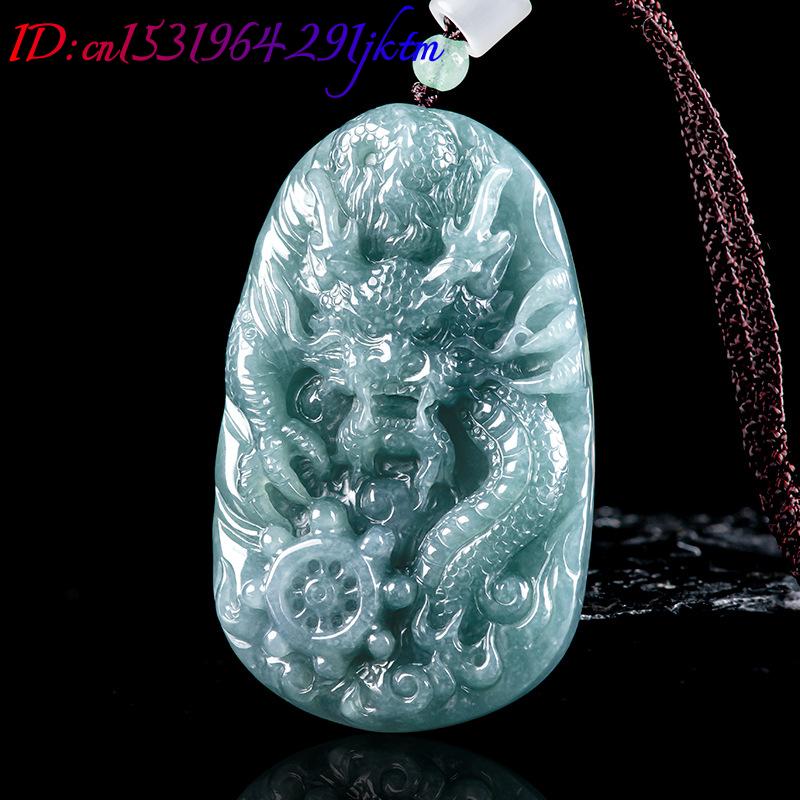 Burmesische Jadeit-Drachen-Anh – Necklaces Bewertung und Preis