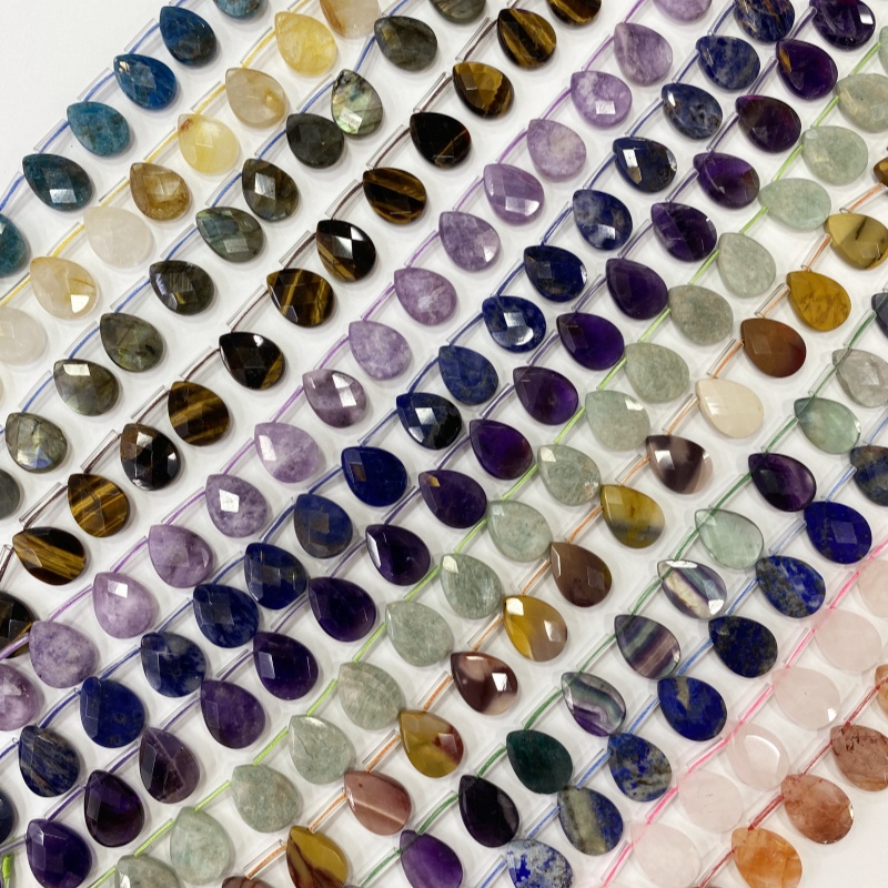 13x18mm Facettierte Tropfenför – Crystal Pendant Necklace Natural Stone Bewertung und Preis