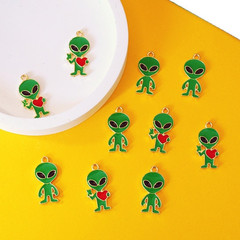 10 Stück Einfache Alien-Legier – Earrings Bewertung und Preis