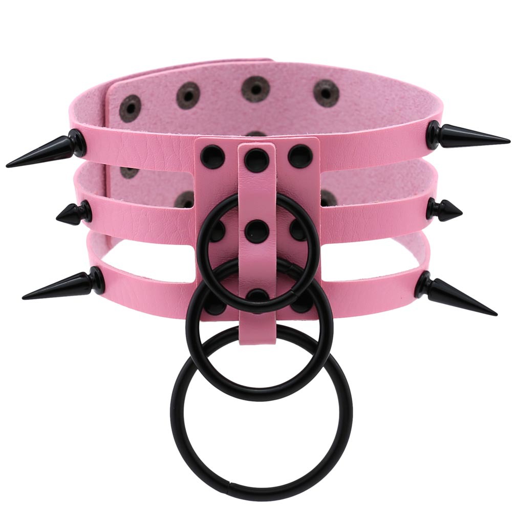 Mode Frauen Männer Schwarz Nie – Goth Punk Spike Choker Bewertung und Preis
