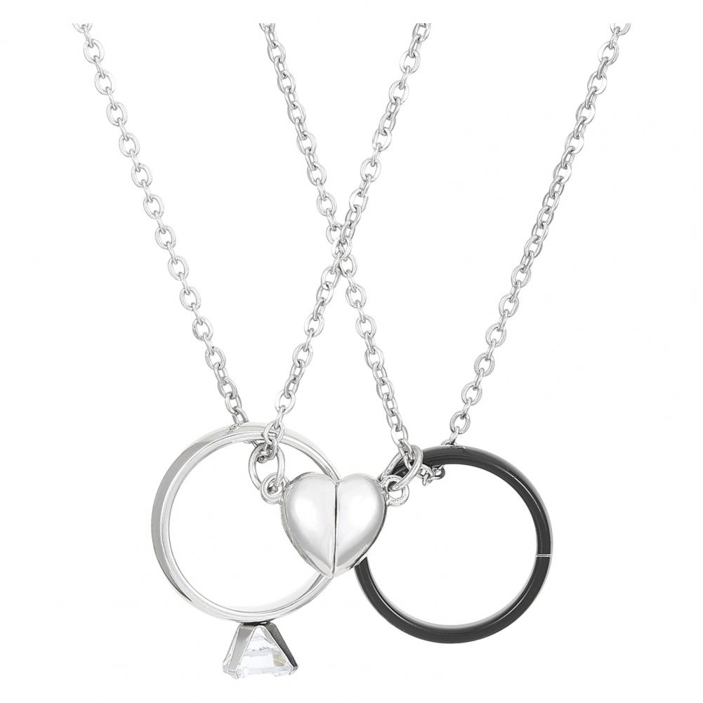 Ring-Anhänger-Halskette, magne – Magnetic Couple Matching Necklaces Bewertung und Preis