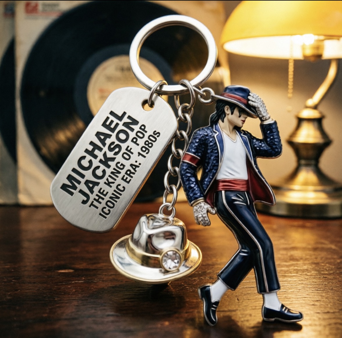 Michael Jackson Schlüsselanhän – Rings Bewertung und Preis