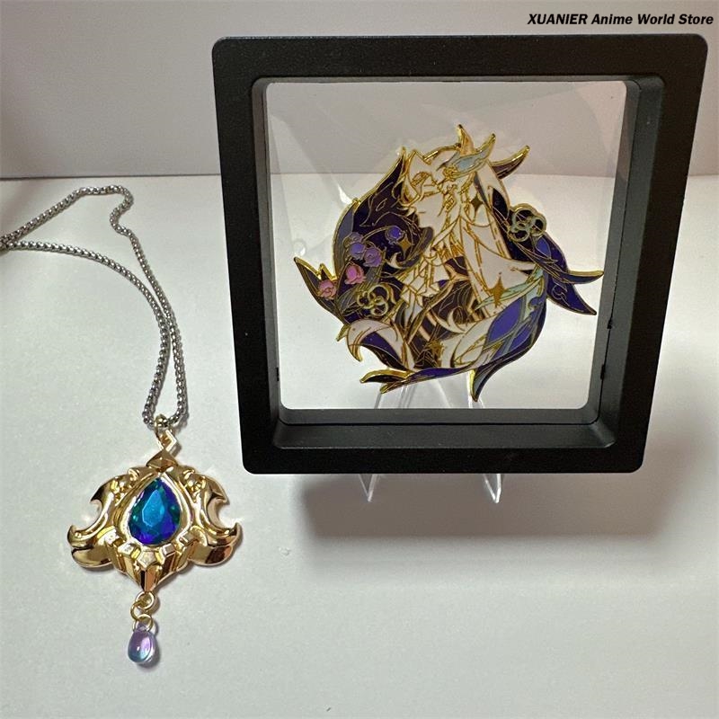 Anime Neuvillette Metall-Abzei – Anime Pendant Necklace Bewertung und Preis