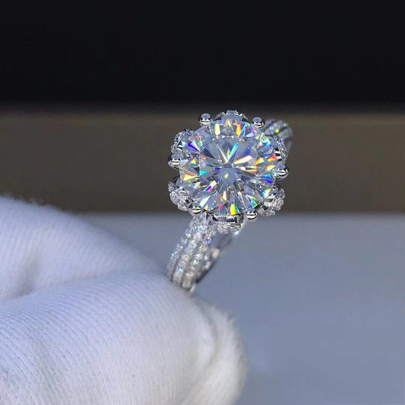 Morganit-Ring VVS1-Qualität La – Moissanite Engagement Ring 1 Carat Bewertung und Preis