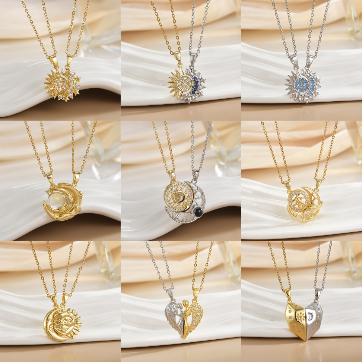 Magnetische Halsketten für Paa – Magnetic Couple Matching Necklaces Bewertung und Preis