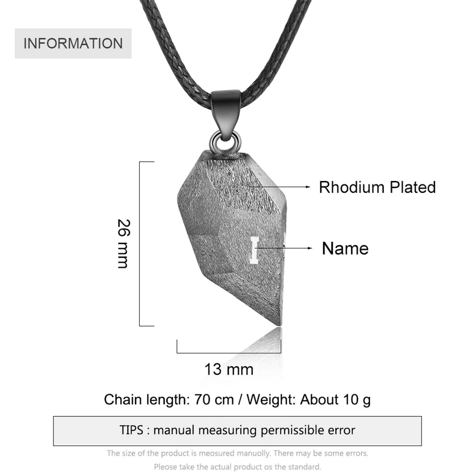 Personalisiertes Paar-Magnet-H – Magnetic Couple Matching Necklaces Bewertung und Preis