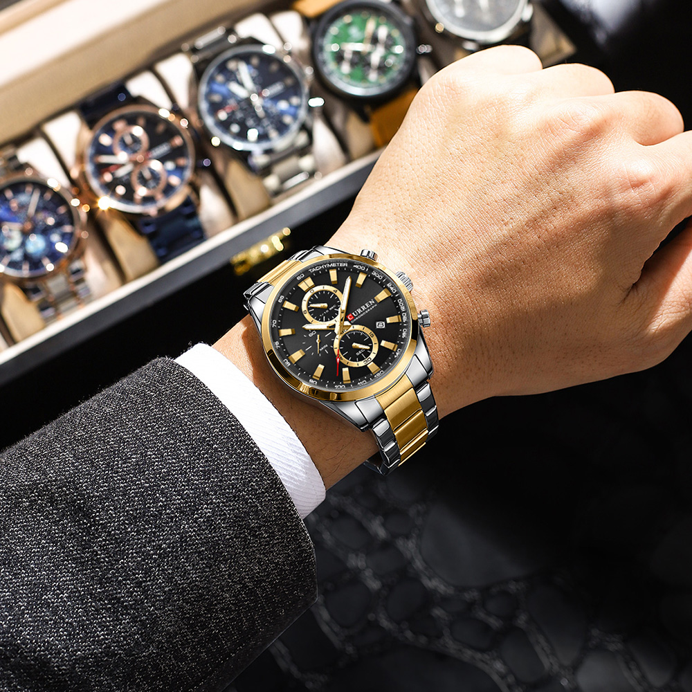 CURREN Casual Quarz Chrono Spo – Watch Accessories Bewertung und Preis