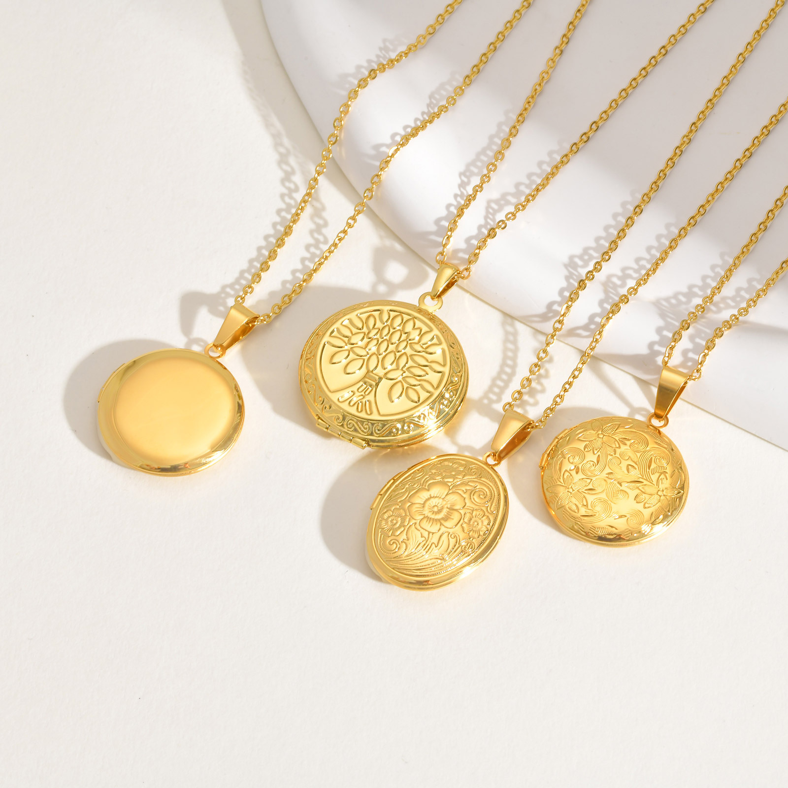 Vnox zierliche Herz-Fotos-Anhä – Heart Locket Necklace Photo Bewertung und Preis
