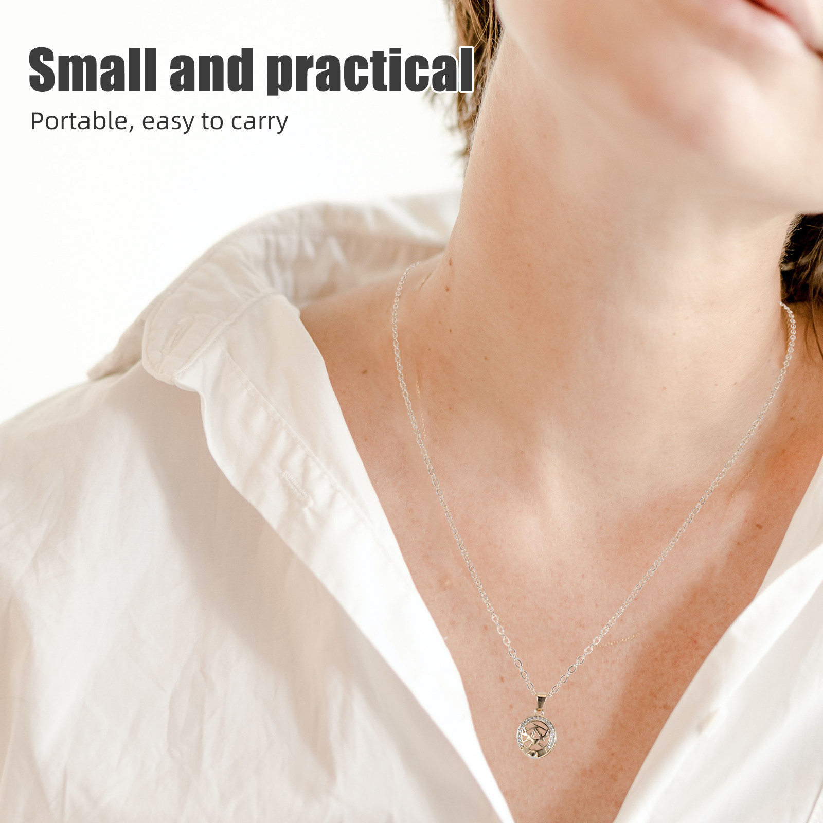 1 Paar Sonne-Mond-Halskette fü – Magnetic Couple Matching Necklaces Bewertung und Preis