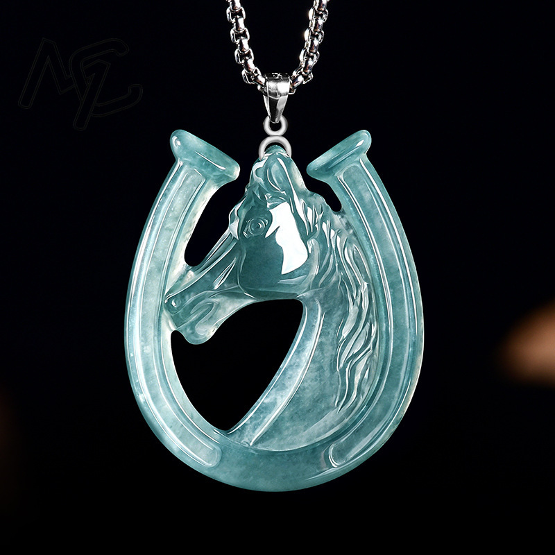 S925 Silber Natürlicher Blauer – Necklaces Bewertung und Preis