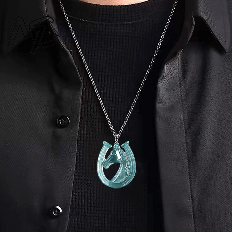 S925 Silber Natürlicher Blauer – Necklaces Bewertung und Preis