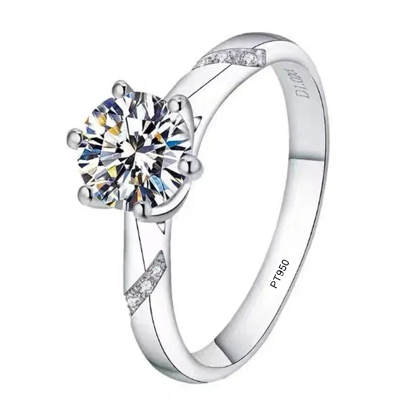 Eldorado Gold 100 % originaler – Moissanite Engagement Ring 1 Carat Bewertung und Preis