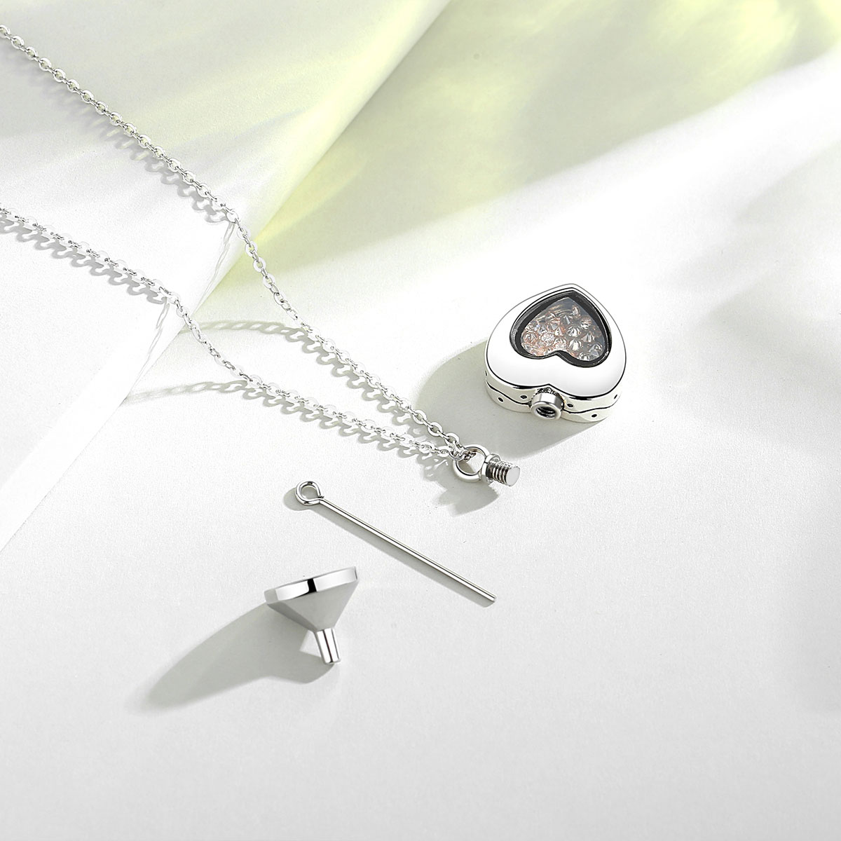Eudora Sterling Silber Herz Me – Heart Locket Necklace Photo Bewertung und Preis