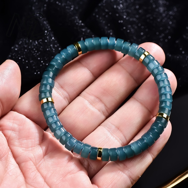Natürliche Jadeit Blauwasser A – Bracelets Bewertung und Preis