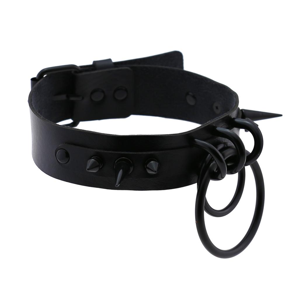 Schwarzen Stachel Halsband Got – Goth Punk Spike Choker Bewertung und Preis