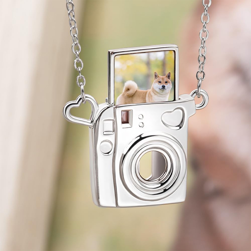 Passen Sie das Foto an, Messin – Heart Locket Necklace Photo Bewertung und Preis