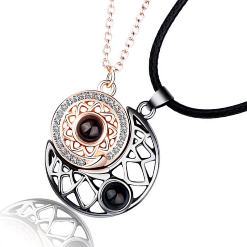 2 Teile/satz Paar Passende Hal – Magnetic Couple Matching Necklaces Bewertung und Preis