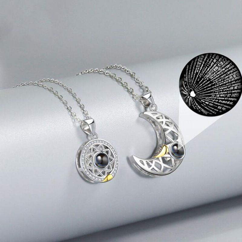 2 Teile/satz Paar Passende Hal – Magnetic Couple Matching Necklaces Bewertung und Preis