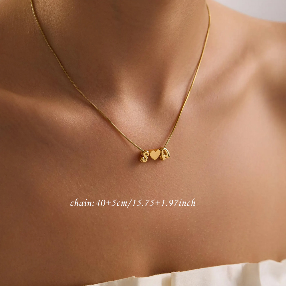 Personalisierte Zwei-Initialen – Custom Name Necklace Stainless Steel Bewertung und Preis