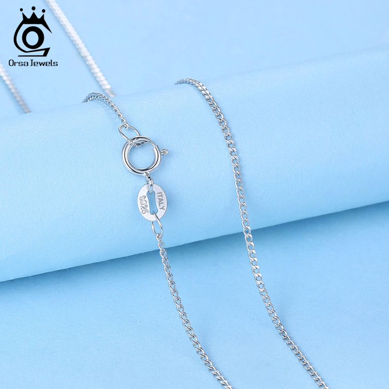 ORSA JEWELS Italienische Halsk – 925 Sterling Silver Chain Necklace Men Bewertung und Preis