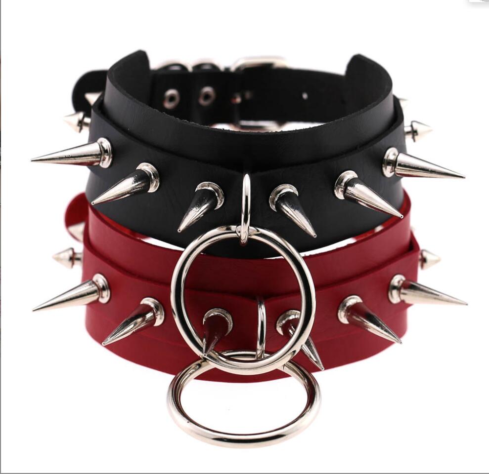 Lange Spike Choker Punk Kragen – Goth Punk Spike Choker Bewertung und Preis