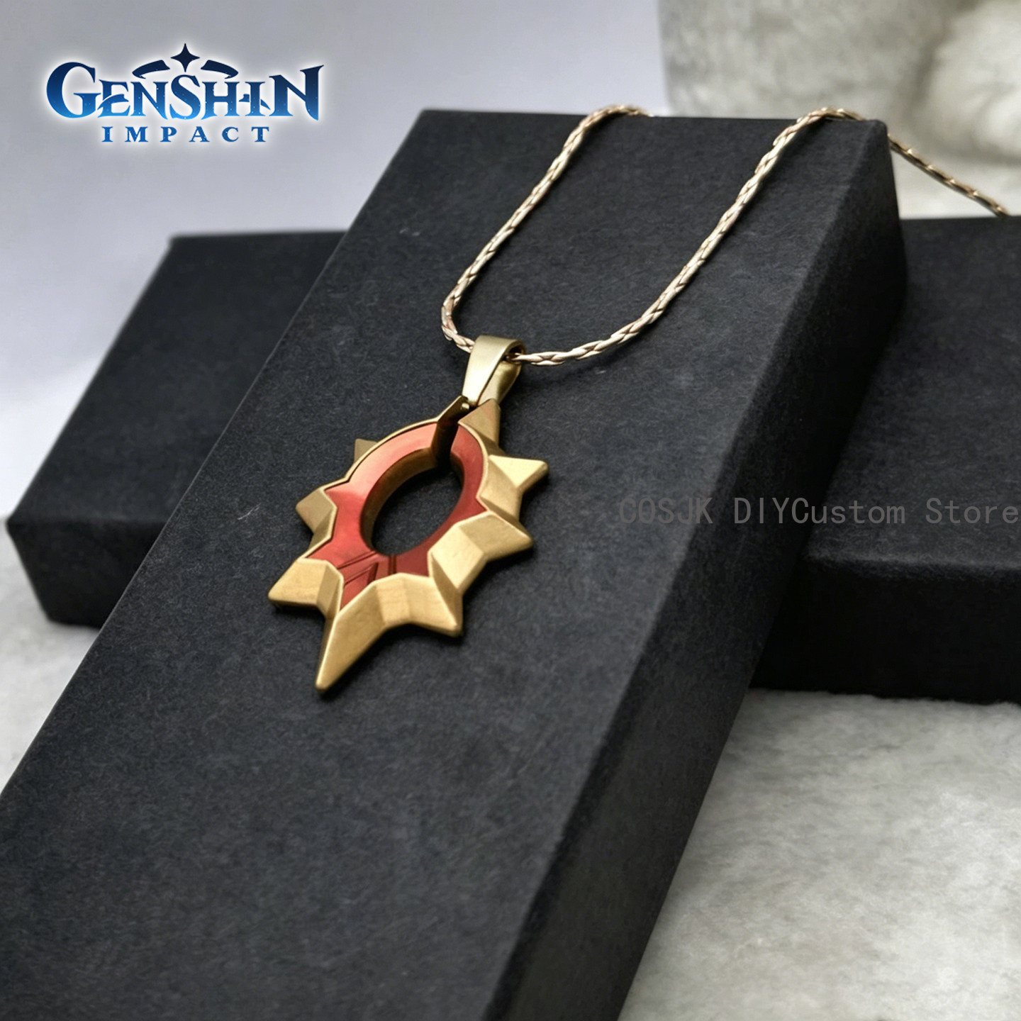 Genshin Impact Mavuika Charakt – Anime Pendant Necklace Bewertung und Preis