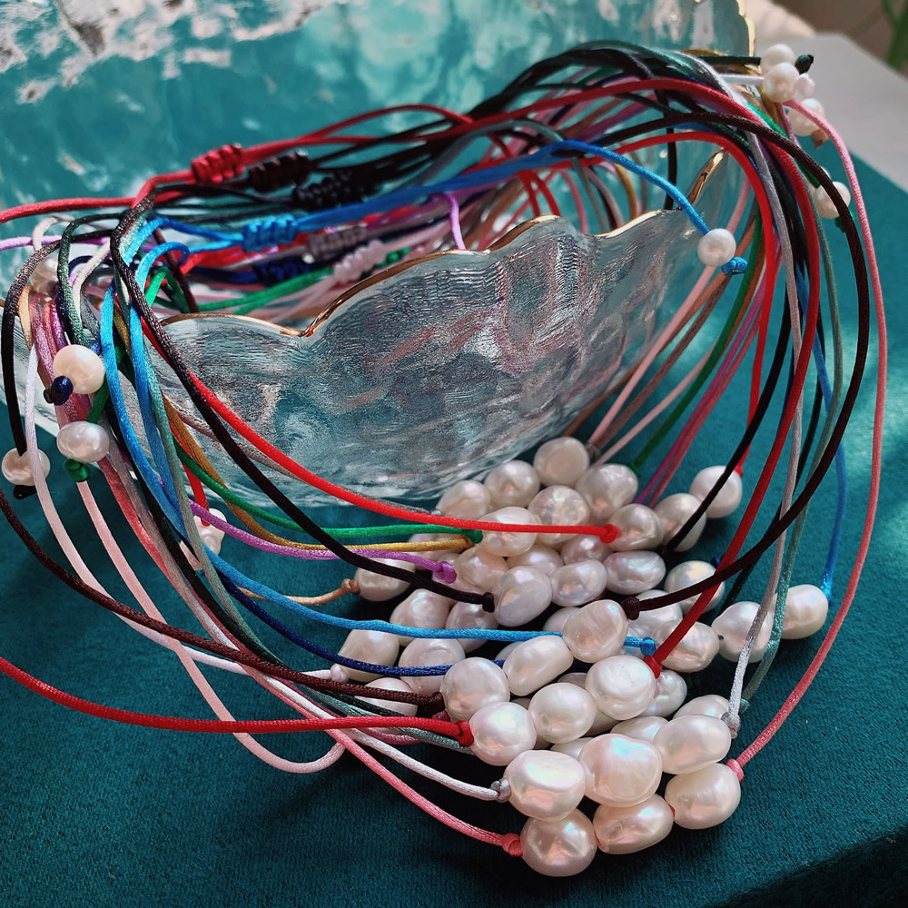 9-10mm Barock Perle Charme Hal – Pearl Choker Necklace Vintage Bewertung und Preis