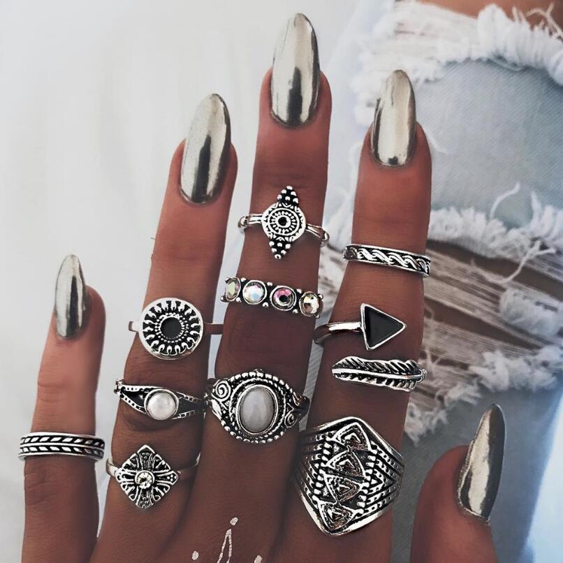 Meyfflin Vintage Knuckle Ring  – Vintage Punk Knuckle Rings Set Bewertung und Preis