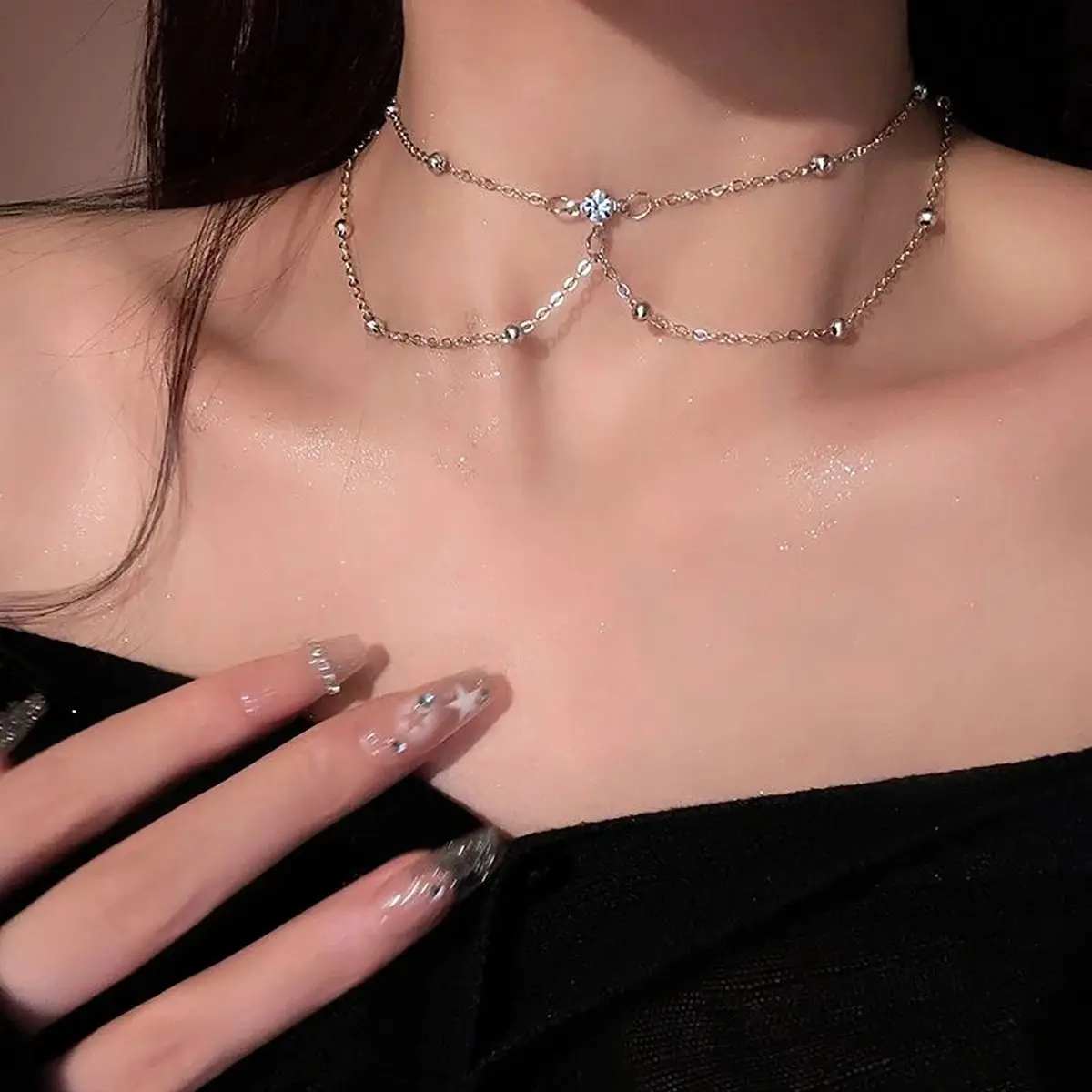 Sexy ästhetische mehr schicht  – Layered Pendant Necklace Aesthetic Bewertung und Preis