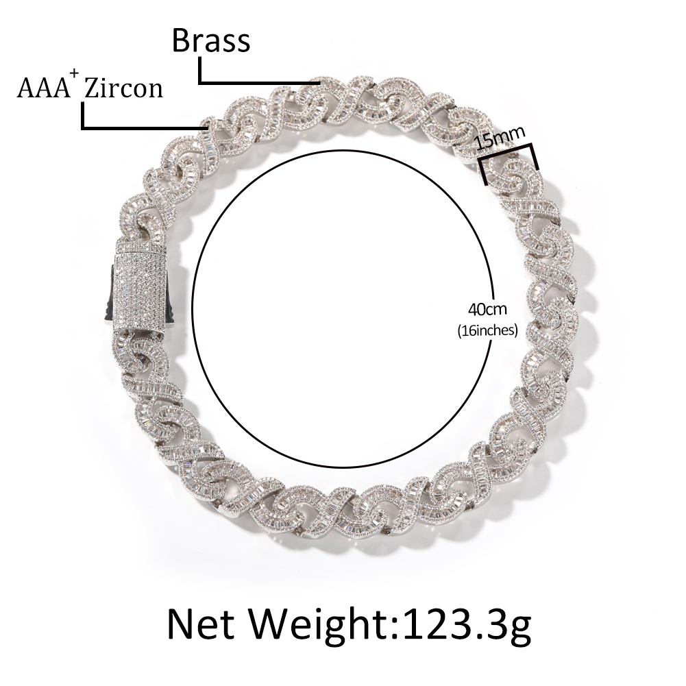 THE BLING KING 15 mm Infinity  – Cuban Link Chain 12Mm Bewertung und Preis