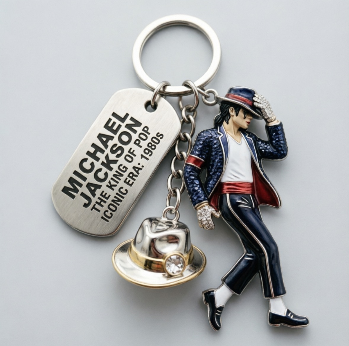 Michael Jackson Schlüsselanhän – Rings Bewertung und Preis