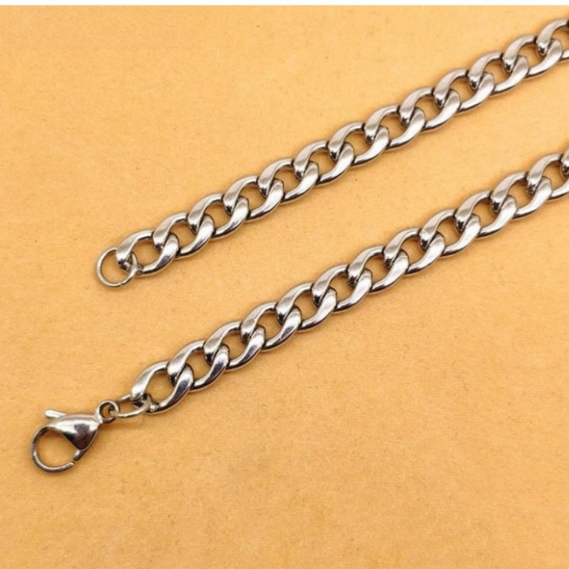 YQ 3MM-10MM 316L Edelstahl Kub – Cuban Link Chain 12Mm Bewertung und Preis