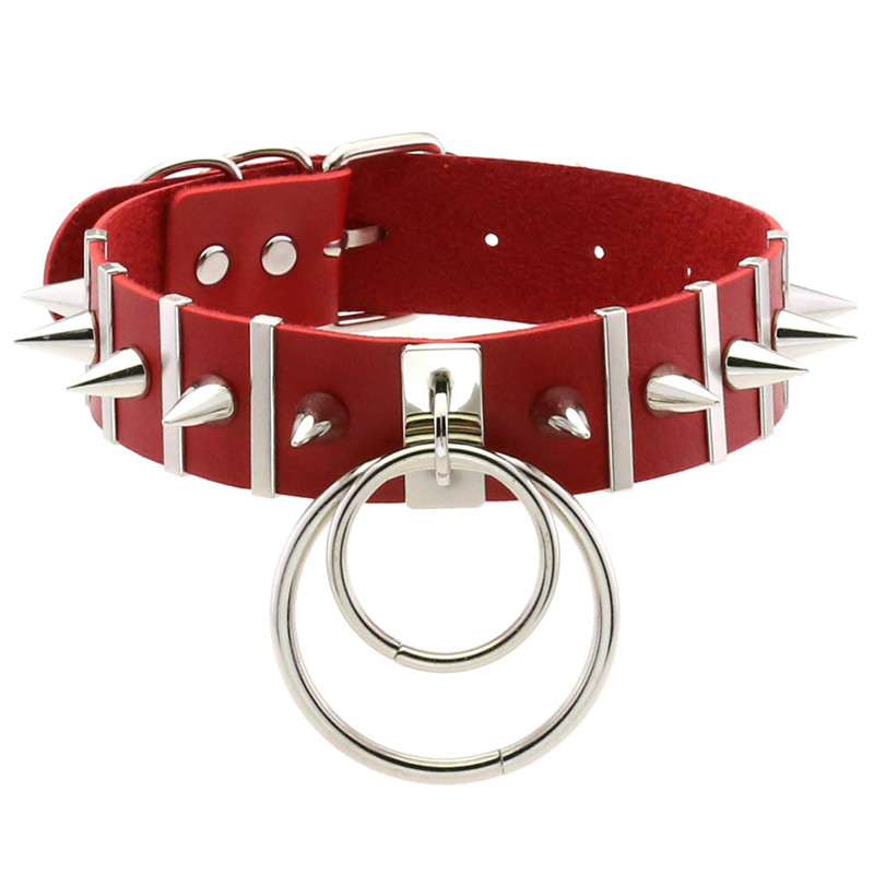 Rosa Bondage Spike Halsband Ha – Goth Punk Spike Choker Bewertung und Preis